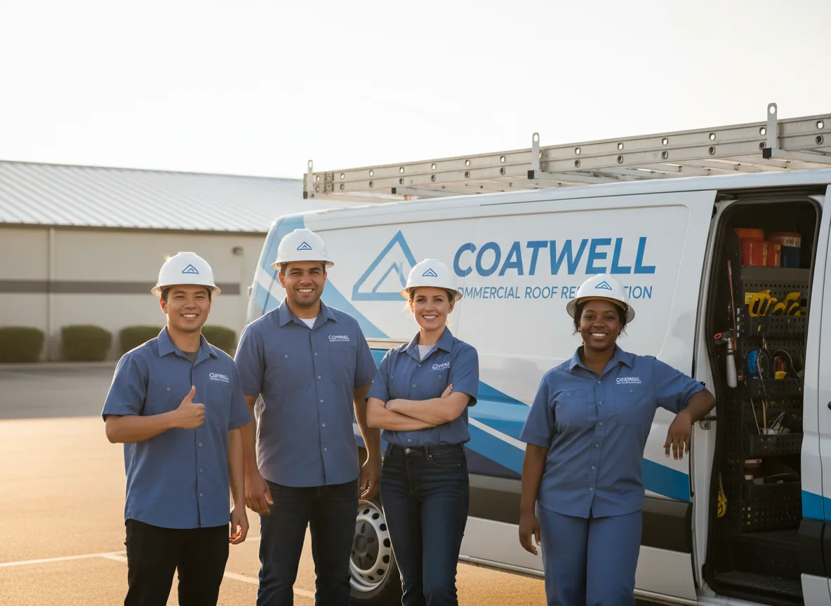 Commercial roof coating company in Sumner, WA
